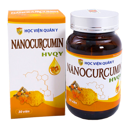 Nano Curcumin HVQY - sản phẩm của Học Viện Quân Y