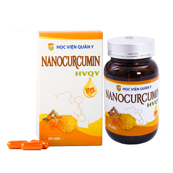 Nano Curcumin HVQY (lọ 30 Viên)